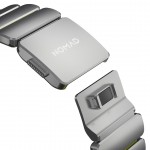 Nomad Stratos Titanium Grade 4 BAND FKM Μπρασελέ Μεταλλικό για Apple Watch SERIES - 42/44/45/46/49mm ULTRA 1/2/3 - Natural ΤΙΤΑΝΙΟ / Volt LIME ΠΡΑΣΙΝΟ - NM011147858