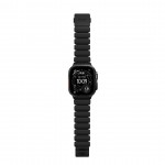 Nomad Stratos Titanium Grade 4 BAND FKM Μπρασελέ Μεταλλικό για Apple Watch SERIES - 42/44/45/46/49mm ULTRA 1/2/3 - ΜΑΥΡΟ ΤΙΤΑΝΙΟ / ΜΑΥΡΟ - NM011154858 