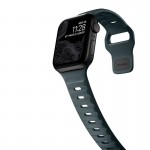 NOMAD Sport Strap V2 LSR Waterproof silicone M/L για Apple Watch 7 (45mm), 6/SE/5/4 (44mm) & Series 3/2/1 (42mm) - MARINE ΜΠΛΕ - NM01133285 