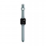 NOMAD Sport Slim λουράκι M/L FKM Αδιάβροχο σιλικόνης για Apple Watch 7 (45mm), 6/SE/5/4 (44mm) & Series 3/2/1 (42mm) - GLACIER ΜΠΛΕ - NM01144885