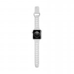 NOMAD Sport Slim λουράκι S/M FKM Αδιάβροχο σιλικόνης για Apple Watch 7 (41mm), 6/SE/5/4 (40mm) & Series 3/2/1 (38mm) - ΛΕΥΚΟ - NM01142485  