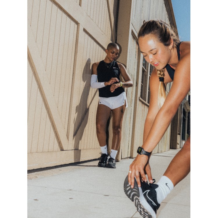 NOMAD Tempo Αδιάβροχο λουράκι FKM σιλικόνης με Αλουμινίου Pin για Apple Watch ULTRA SERIES 1/2/3 49mm - ΜΑΥΡΟ - NM011468858