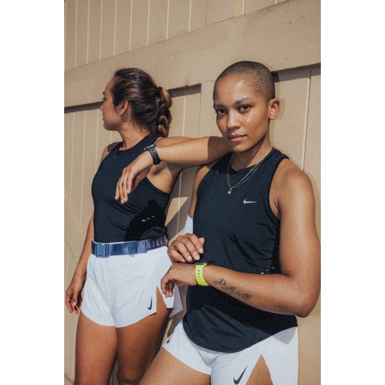 NOMAD Tempo Αδιάβροχο λουράκι FKM σιλικόνης με Αλουμινίου Pin για Apple Watch ULTRA SERIES 1/2/3 49mm - ΜΑΥΡΟ - NM011468858