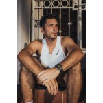 NOMAD Tempo Αδιάβροχο λουράκι FKM σιλικόνης με Αλουμινίου Pin για Apple Watch ULTRA SERIES 1/2/3 49mm - ΜΑΥΡΟ - NM011468858