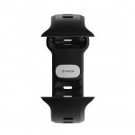 NOMAD Tempo Αδιάβροχο λουράκι FKM σιλικόνης με Αλουμινίου Pin για Apple Watch ULTRA SERIES 1/2/3 49mm - ΜΑΥΡΟ - NM011468858