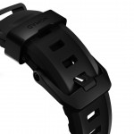 NOMAD Rocky Point Sport Band FKM rubber Strap ΑΔΙΑΒΡΟΧΟ για Apple Watch all SERIES & ULTRA 1/2/3, APPLE watch Series 10/11 - 42/44/45/46/49mm - CARBON ΜΑΥΡΟ / ΜΑΥΡΟ - NM011697858