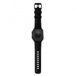 NOMAD Rocky Point Sport Band FKM rubber Strap ΑΔΙΑΒΡΟΧΟ για Apple Watch all SERIES & ULTRA 1/2/3, APPLE watch Series 10/11 - 42/44/45/46/49mm - CARBON ΜΑΥΡΟ / ΜΑΥΡΟ - NM011697858
