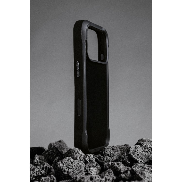 NOMAD θήκη Rugged ΔΕΡΜΑΤΙΝΗ Horween MagSafe με Πολυκαρβονικό πλαίσιο για Apple iPhone 17 Pro MAX 6.9 2025 - ΜΑΥΡΟ - NM011789858