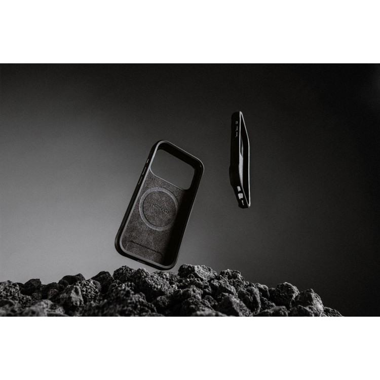 NOMAD θήκη Rugged ΔΕΡΜΑΤΙΝΗ Horween MagSafe με Πολυκαρβονικό πλαίσιο για Apple iPhone 17 Pro MAX 6.9 2025 - ΜΑΥΡΟ - NM011789858