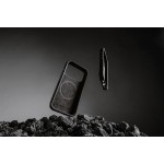 NOMAD θήκη Rugged ΔΕΡΜΑΤΙΝΗ Horween MagSafe με Πολυκαρβονικό πλαίσιο για Apple iPhone 17 Pro 6.3 2025 - ΜΑΥΡΟ - NM011802858