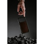 NOMAD θήκη Rugged ΔΕΡΜΑΤΙΝΗ Horween MagSafe με Πολυκαρβονικό πλαίσιο για Apple iPhone 17 Pro 6.3 2025 - Rustic ΚΑΦΕ - NM011819858