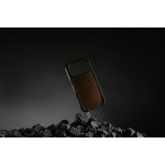 NOMAD θήκη Rugged ΔΕΡΜΑΤΙΝΗ Horween MagSafe με Πολυκαρβονικό πλαίσιο για Apple iPhone 17 Pro 6.3 2025 - Rustic ΚΑΦΕ - NM011819858