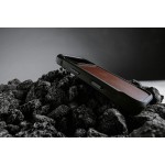 NOMAD θήκη Rugged ΔΕΡΜΑΤΙΝΗ Horween MagSafe με Πολυκαρβονικό πλαίσιο για Apple iPhone 17 Pro 6.3 2025 - Rustic ΚΑΦΕ - NM011819858