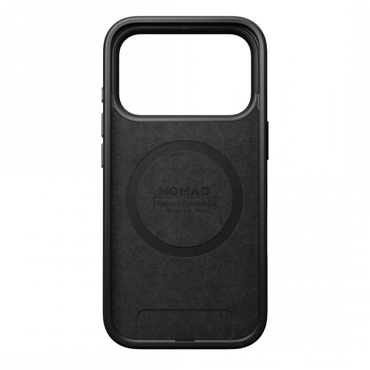 NOMAD θήκη δερμάτινη Modern Horween MagSafe για Apple iPhone 17 PRO 6.3 2025 - burgundy ΚΑΦΕ - NM011857858