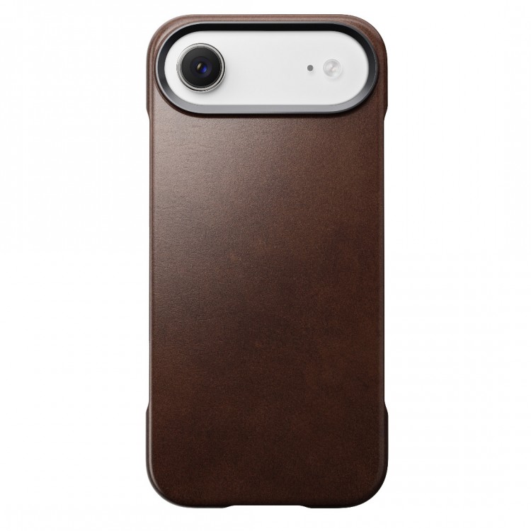 NOMAD θήκη δερμάτινη Traditional Horween MagSafe για Apple iPhone 17 AIR 6.6 5G 2025 - rustic ΚΑΦΕ - NM011864858
