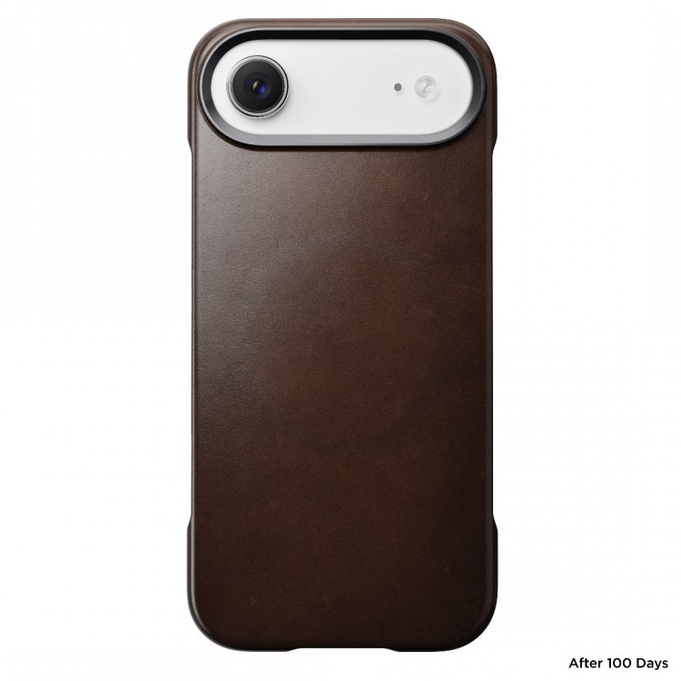NOMAD θήκη δερμάτινη Traditional Horween MagSafe για Apple iPhone 17 AIR 6.6 5G 2025 - rustic ΚΑΦΕ - NM011864858