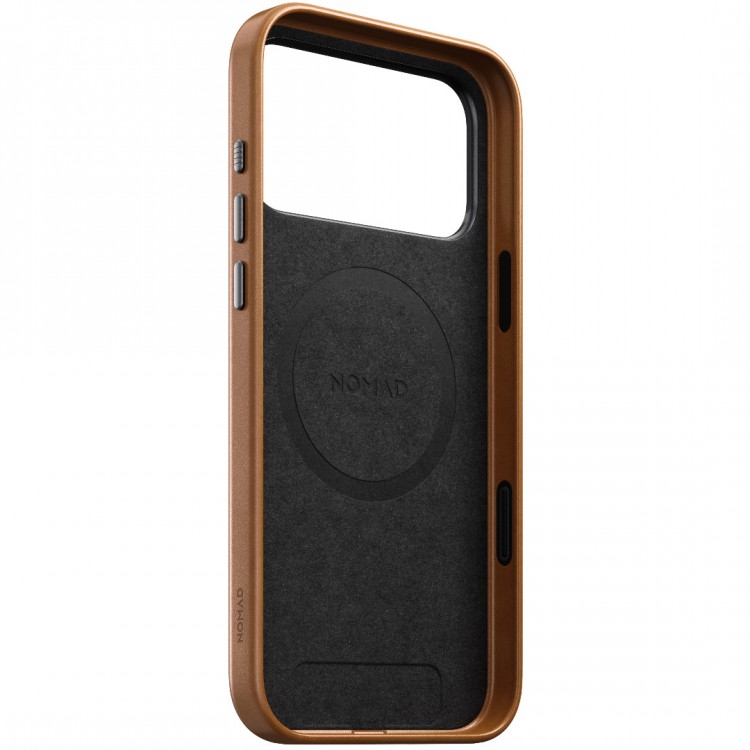 NOMAD θήκη δερμάτινη Traditional MagSafe για Apple iPhone 17 PRO MAX 6.9 2025 - english tan ΚΑΦΕ - NM011888858