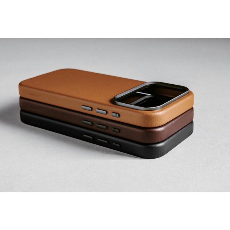 NOMAD θήκη δερμάτινη Traditional MagSafe για Apple iPhone 17 PRO MAX 6.9 2025 - english tan ΚΑΦΕ - NM011888858