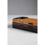NOMAD θήκη δερμάτινη Traditional Horween MagSafe για Apple iPhone 17 PRO MAX 6.9 2025 - rustic ΚΑΦΕ - NM011918858