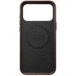 NOMAD θήκη δερμάτινη Traditional Horween MagSafe για Apple iPhone 17 PRO MAX 6.9 2025 - rustic ΚΑΦΕ - NM011918858