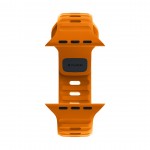NOMAD Sport Strap SE V2 LSR Waterproof silicone M/L για Apple Watch Ultra (49mm), 8/7 (45mm)/6/SE/5/4 (44mm), /3/2/1 (42mm) - BLAZE - NM01218685