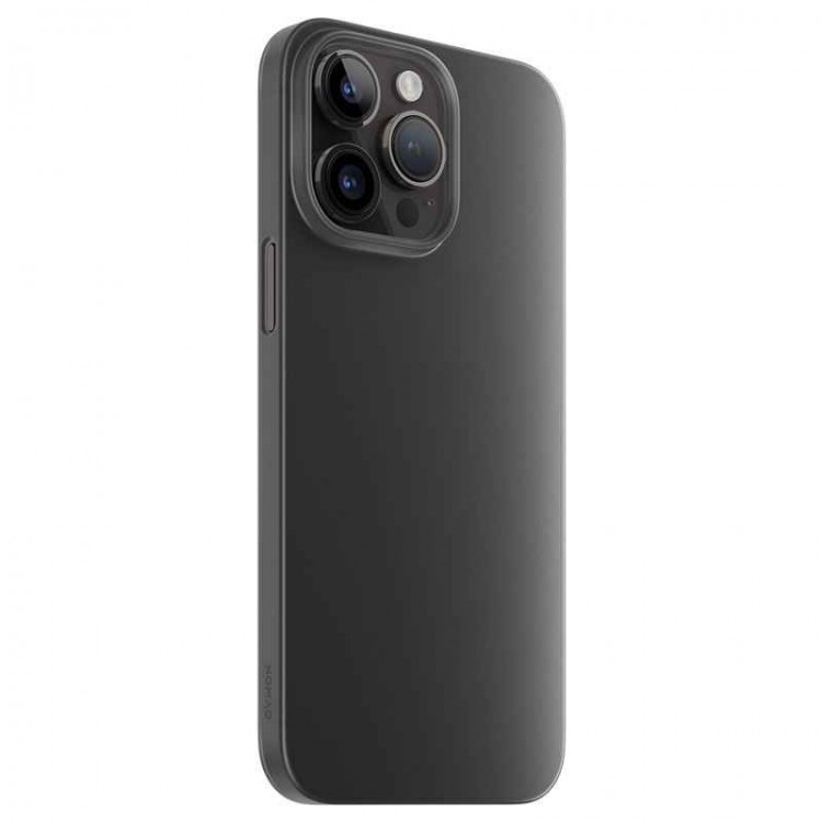 NOMAD θήκη Super Slim MagSafe για Apple iPhone 15 PRO 6.1 2023 - carbide ΜΑΥΡΟ - NM01664185