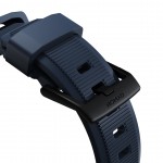 NOMAD Sport Rugged Strap V2 FKM Waterproof silicone για Apple Watch SERIES 4,5,6,SE,8,9 & ULTRA - 42mm-44mm-45mm-49mm - Atlantic ΜΠΛΕ ΜΑΥΡΟ - NM01295785