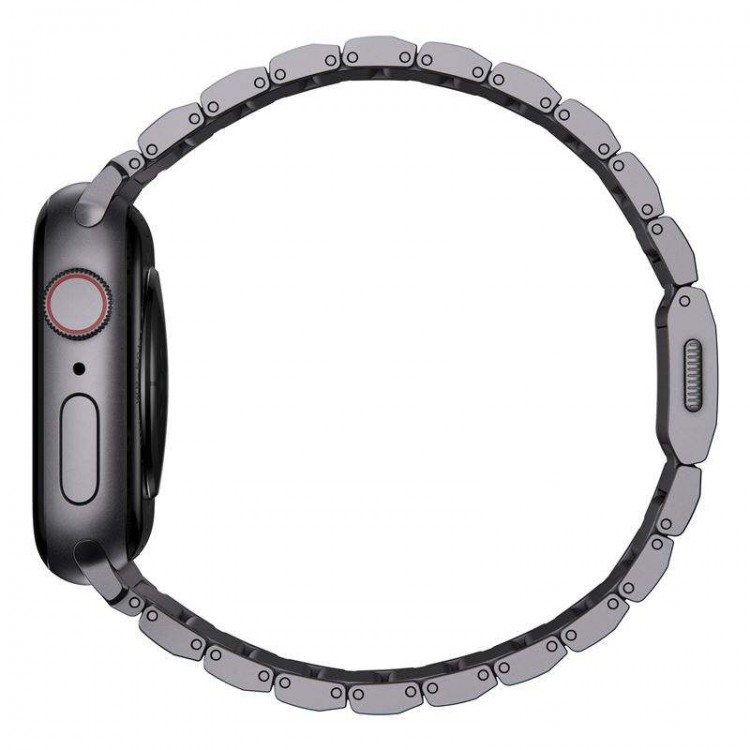 Nomad Aluminum BAND Μπρασελέ Μεταλλικό για Apple Watch SERIES - 42mm-44mm-45mm-49mm - ΓΚΡΙ - NM01327585 