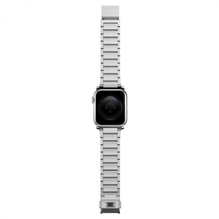 Nomad Aluminum BAND Μπρασελέ Μεταλλικό για Apple Watch SERIES - 42mm-44mm-45mm-49mm - ΑΣΗΜΙ - NM01328285 