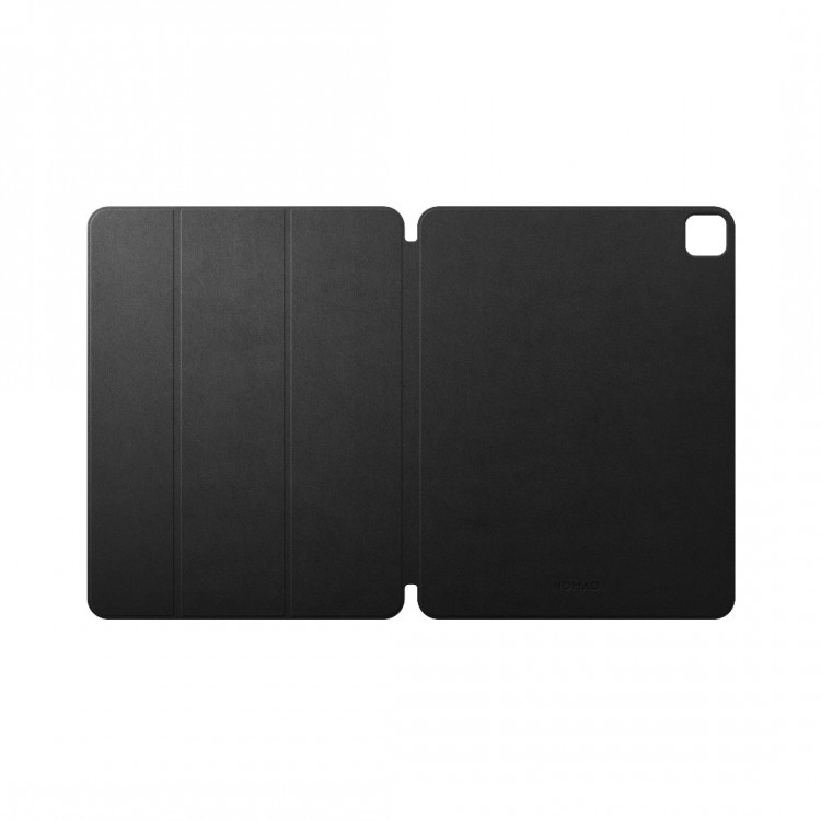 NOMAD θήκη δερμάτινη Folio για Apple iPad Pro 12.9" (2022/2021/2020/2018), Apple iPad Air 13" (M2)  - ΜΑΥΡΟ - NM01341185