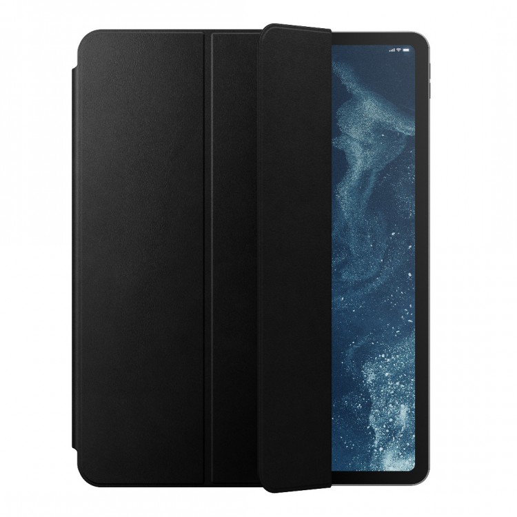 NOMAD θήκη δερμάτινη Folio για Apple iPad Pro 12.9" (2022/2021/2020/2018), Apple iPad Air 13" (M2)  - ΜΑΥΡΟ - NM01341185