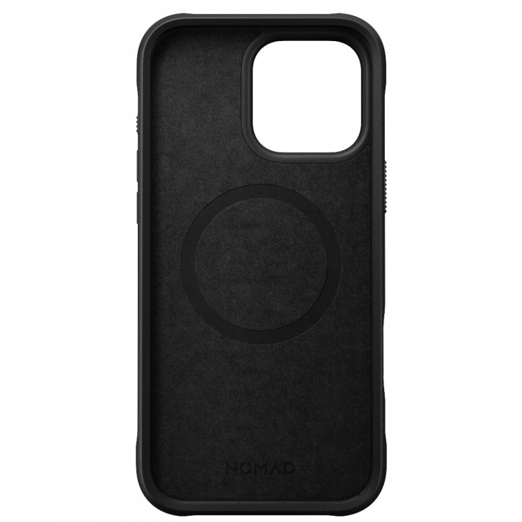 NOMAD θήκη Rugged Protective MagSafe με Πολυκαρβονικό πλαίσιο για Apple iPhone 16 Pro 6.3 2024 - Shadow ΜΑΥΡΟ - NM01383185