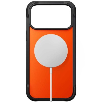NOMAD θήκη Rugged Protective MagSafe με Πολυκαρβονικό πλαίσιο για Apple iPhone 17 Pro 6.3 2025 - Ultra ΠΟΡΤΟΚΑΛΙ - NM014070858