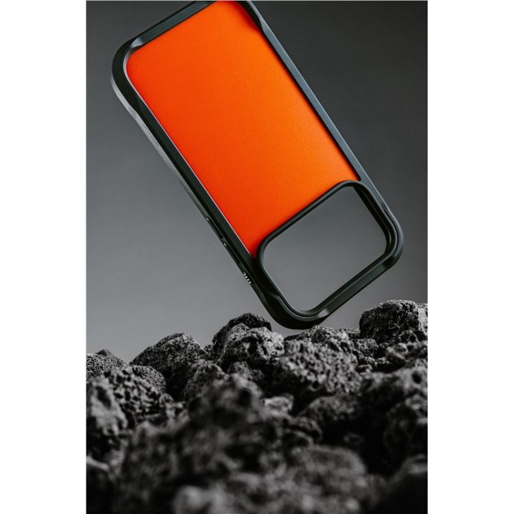 NOMAD θήκη Rugged Protective MagSafe με Πολυκαρβονικό πλαίσιο για Apple iPhone 17 Pro 6.3 2025 - Ultra ΠΟΡΤΟΚΑΛΙ - NM014070858