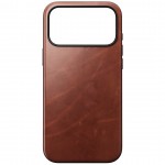 NOMAD θήκη δερμάτινη Modern Horween MagSafe SE για Apple iPhone 17 PRO MAX 6.9 2025 - Olde Dublin RUSTIC ΚΑΦΕ - NM014223858
