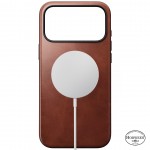 NOMAD θήκη δερμάτινη Modern Horween MagSafe SE για Apple iPhone 17 PRO MAX 6.9 2025 - Olde Dublin RUSTIC ΚΑΦΕ - NM014223858