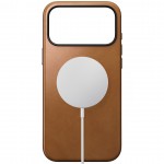 NOMAD θήκη δερμάτινη Modern MagSafe για Apple iPhone 17 Pro 6.3 2025 - English Tan ΚΑΦΕ - NM014315858