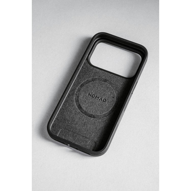 NOMAD θήκη δερμάτινη Modern MagSafe για Apple iPhone 17 PRO 6.3 2025 - ΚΑΦΕ - NM014322858