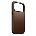 NOMAD θήκη δερμάτινη Modern MagSafe για Apple iPhone 17 PRO 6.3 2025 - ΚΑΦΕ - NM014322858