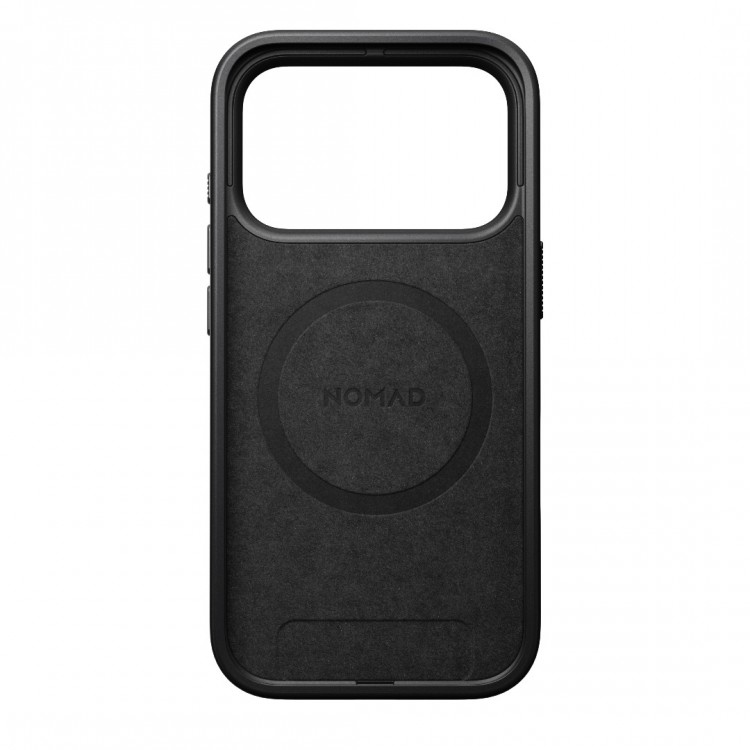 NOMAD θήκη δερμάτινη Modern MagSafe για Apple iPhone 17 PRO 6.3 2025 - ΜΑΥΡΟ - NM014339858