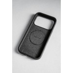 NOMAD θήκη δερμάτινη Modern MagSafe για Apple iPhone 17 PRO 6.3 2025 - ΜΑΥΡΟ - NM014339858