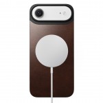 NOMAD θήκη Μαγνητική Horween SLIM 2.2mm ΔΕΡΜΑΤΙΝΗ MagSafe για Apple iPhone 17 Air 6.6 2025 - Rustic ΚΑΦΕ - NM014360858