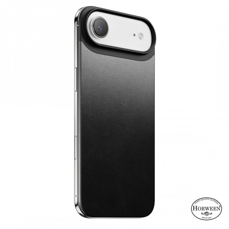 NOMAD θήκη Μαγνητική Horween SLIM 2.2mm ΔΕΡΜΑΤΙΝΗ MagSafe για Apple iPhone 17 Air 6.6 2025 - ΜΑΥΡΟ - NM014377858