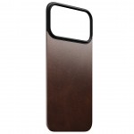 NOMAD θήκη Μαγνητική Horween SLIM 2.2mm ΔΕΡΜΑΤΙΝΗ MagSafe για Apple iPhone 17 Pro MAX 6.9 2025 - Rustic ΚΑΦΕ - NM014384858