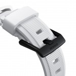 NOMAD Sport Rugged SE Strap Αδιάβροχο σιλικόνης για Apple Watch 1,2,3,4,5,6,SE,7,8,Ultra series - 42mm-44mm-45mm-49mm - ΛΕΥΚΟ ΜΑΥΡΟ - NM01575685