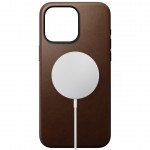 NOMAD θήκη δερμάτινη RUGGED MODERN MagSafe για Apple iPhone 15 PRO MAX 6.7 2023 - ΚΑΦΕ - NM01619185