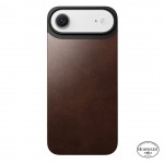 NOMAD θήκη Μαγνητική Horween SLIM 2.2mm ΔΕΡΜΑΤΙΝΗ MagSafe για Apple iPhone 17 Air 6.6 2025 - Rustic ΚΑΦΕ - NM014360858
