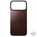 NOMAD θήκη Μαγνητική Horween SLIM 2.2mm ΔΕΡΜΑΤΙΝΗ MagSafe για Apple iPhone 17 Pro MAX 6.9 2025 - Rustic ΚΑΦΕ - NM014384858