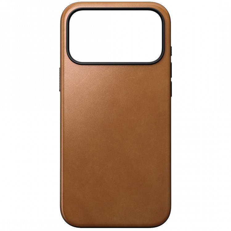 NOMAD θήκη δερμάτινη Modern MagSafe για Apple iPhone 17 Pro 6.3 2025 - English Tan ΚΑΦΕ - NM014315858