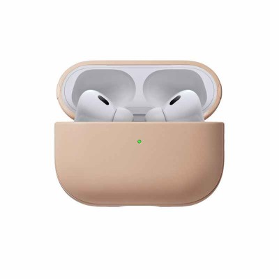 Θήκη Nomad Δερμάτινη για Apple AirPods PRO 2 - Natural ΚΑΦΕ - NM01998785 